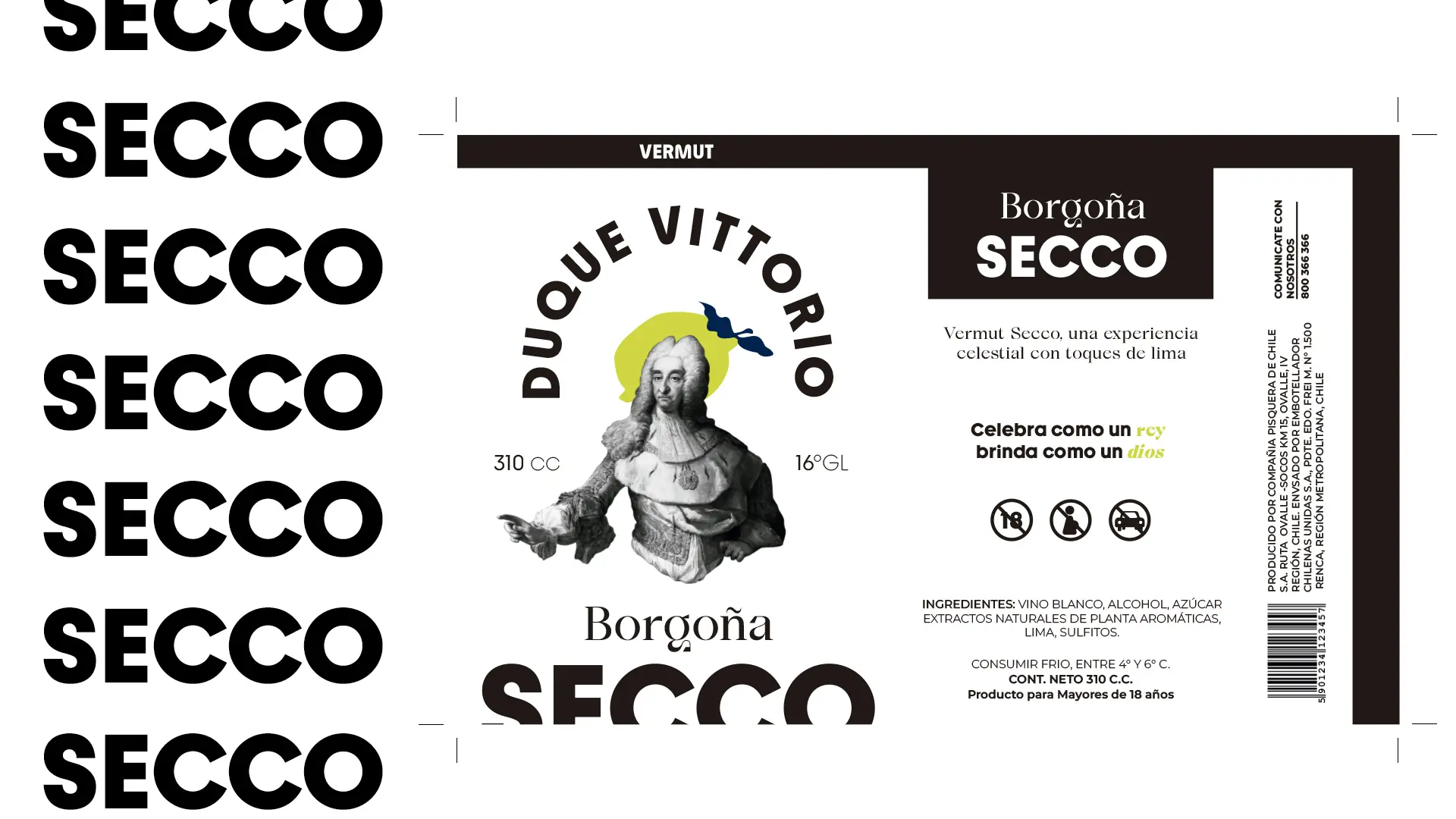 Borgoña Secco variedad para impresiones