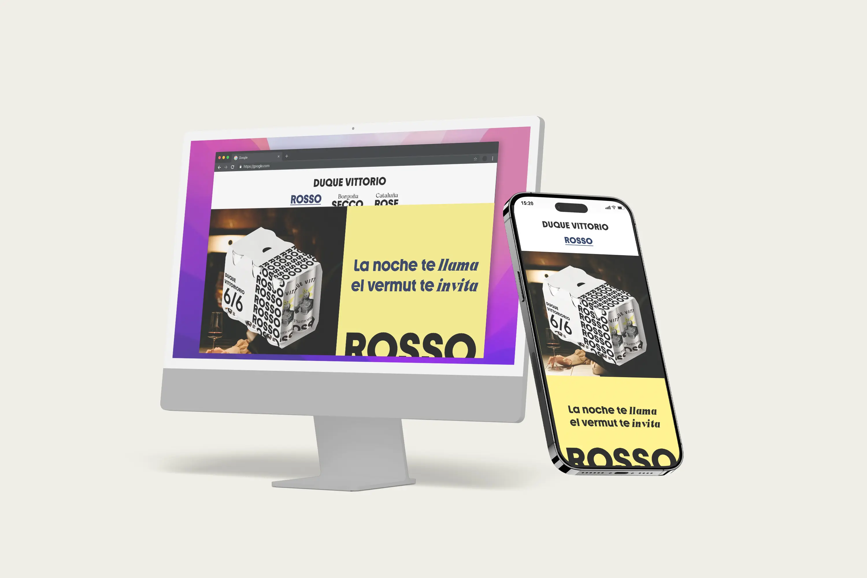 Pagina web Duque Vittorio